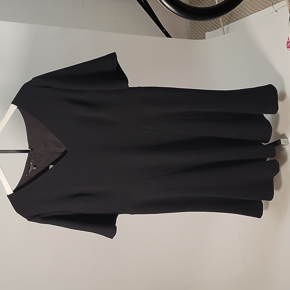 NWOT wool and fully lined Lafayette midi dress